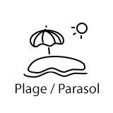 Plage et Parasol